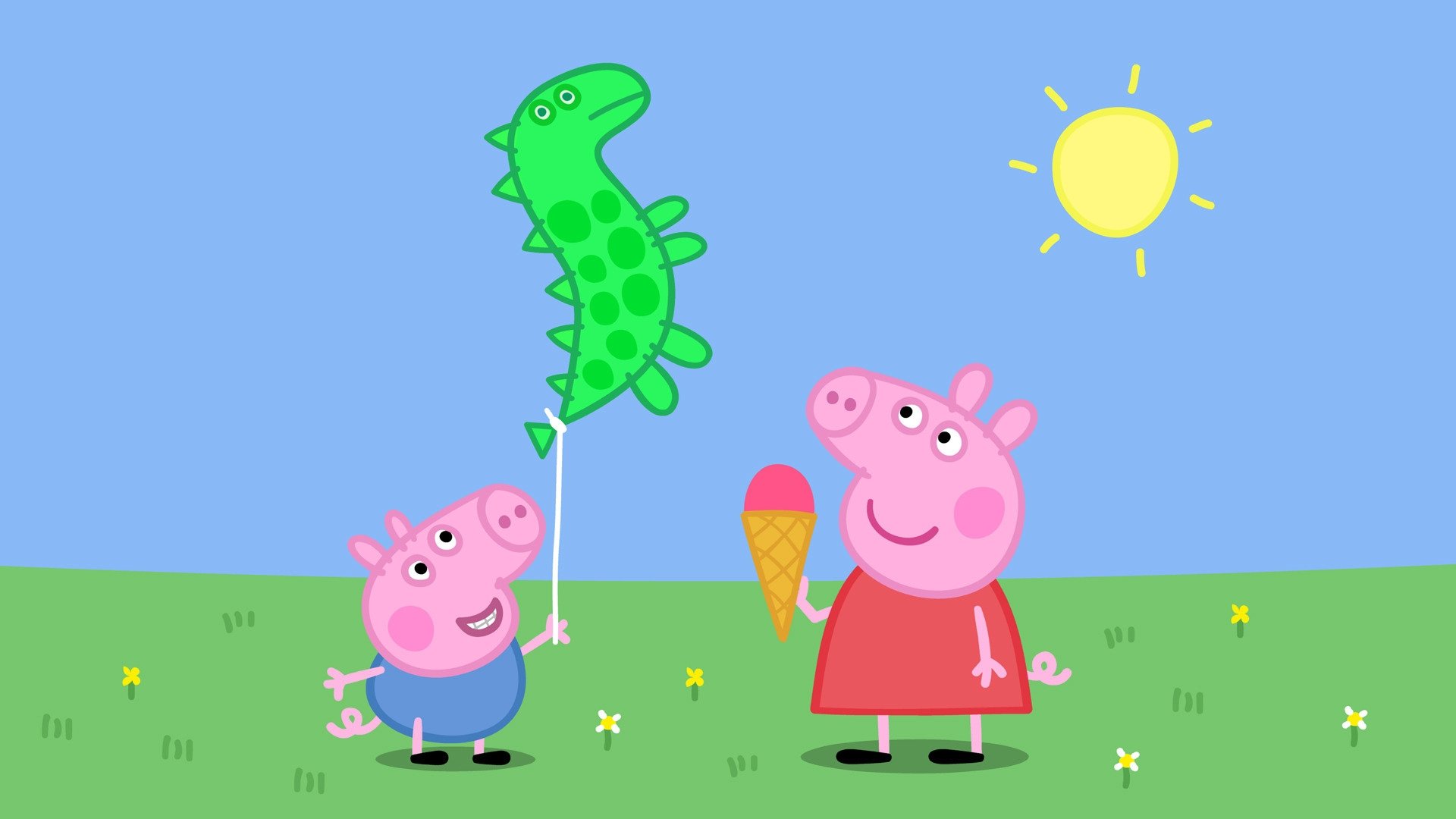 Peppa Pig Season 4 :Episode 46  George's Balloon