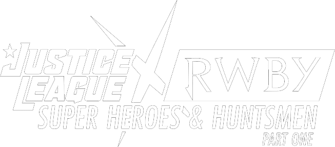 Justice League x RWBY: Super Heroes & Huntsmen, Part One Logo