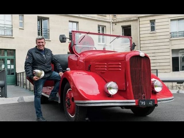 Vintage Mecanic - Camion de pompier Laffly