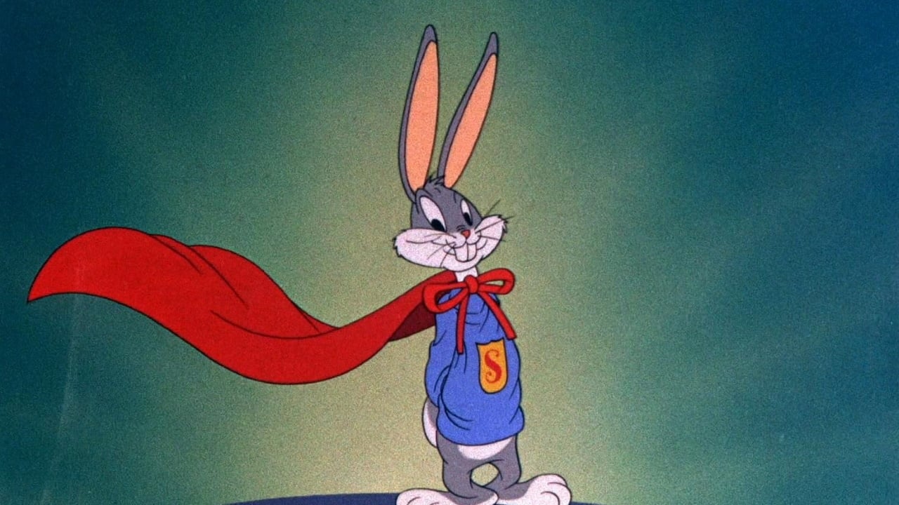 Bugs Bunny becomes a superhero who does battle with a rabbit hating cowboy ...