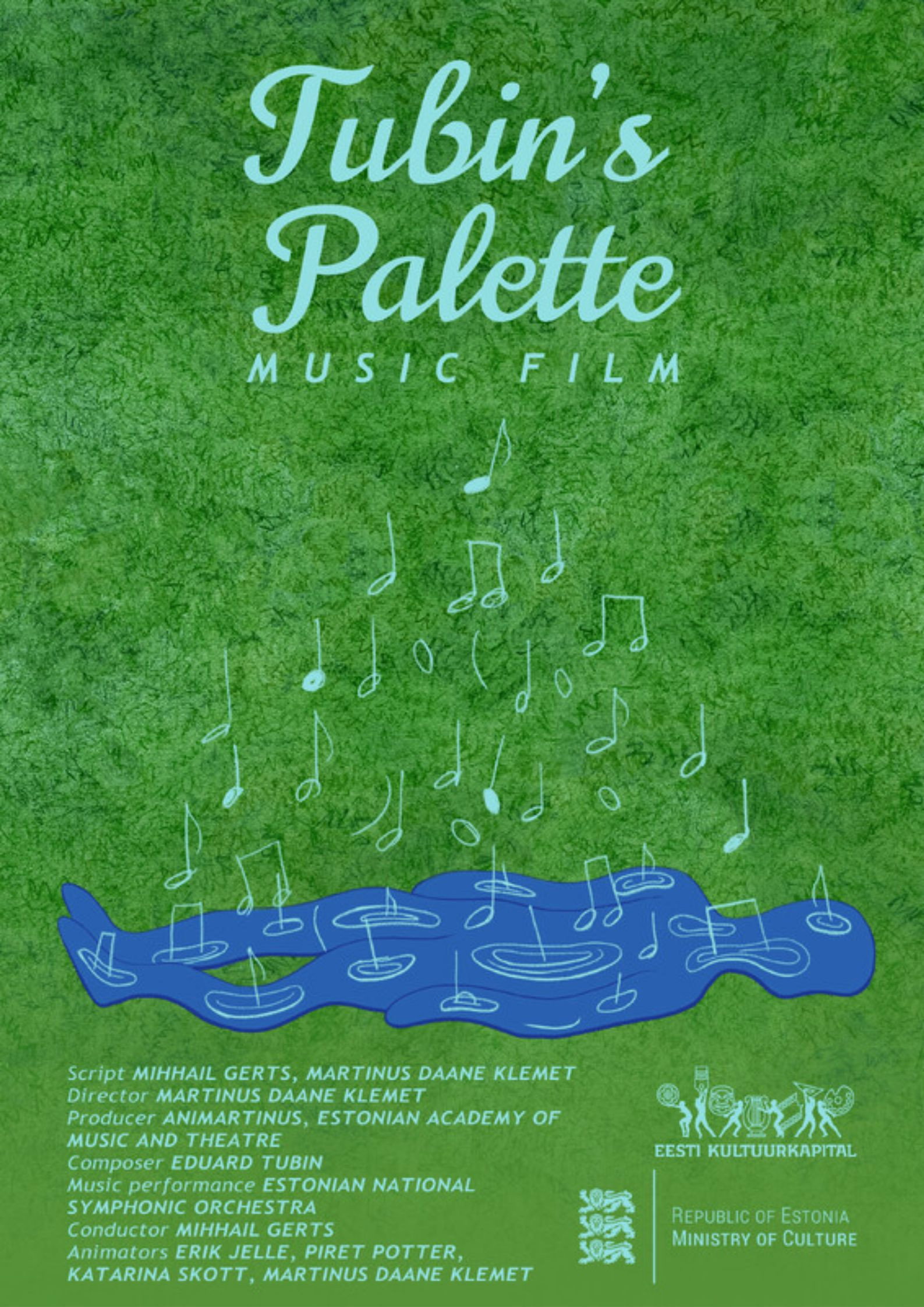 Tubin's Palette Poster