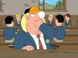 Family Guy Season 5 :Episode 16  No Chris Left Behind