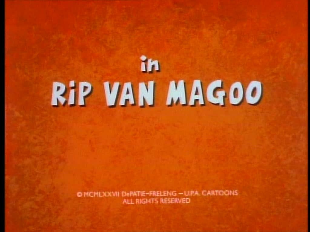 What's New, Mr. Magoo?