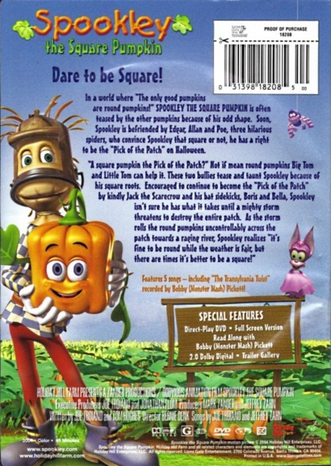 Spookley the Square Pumpkin (2004) - Posters — The Movie Database (TMDb)