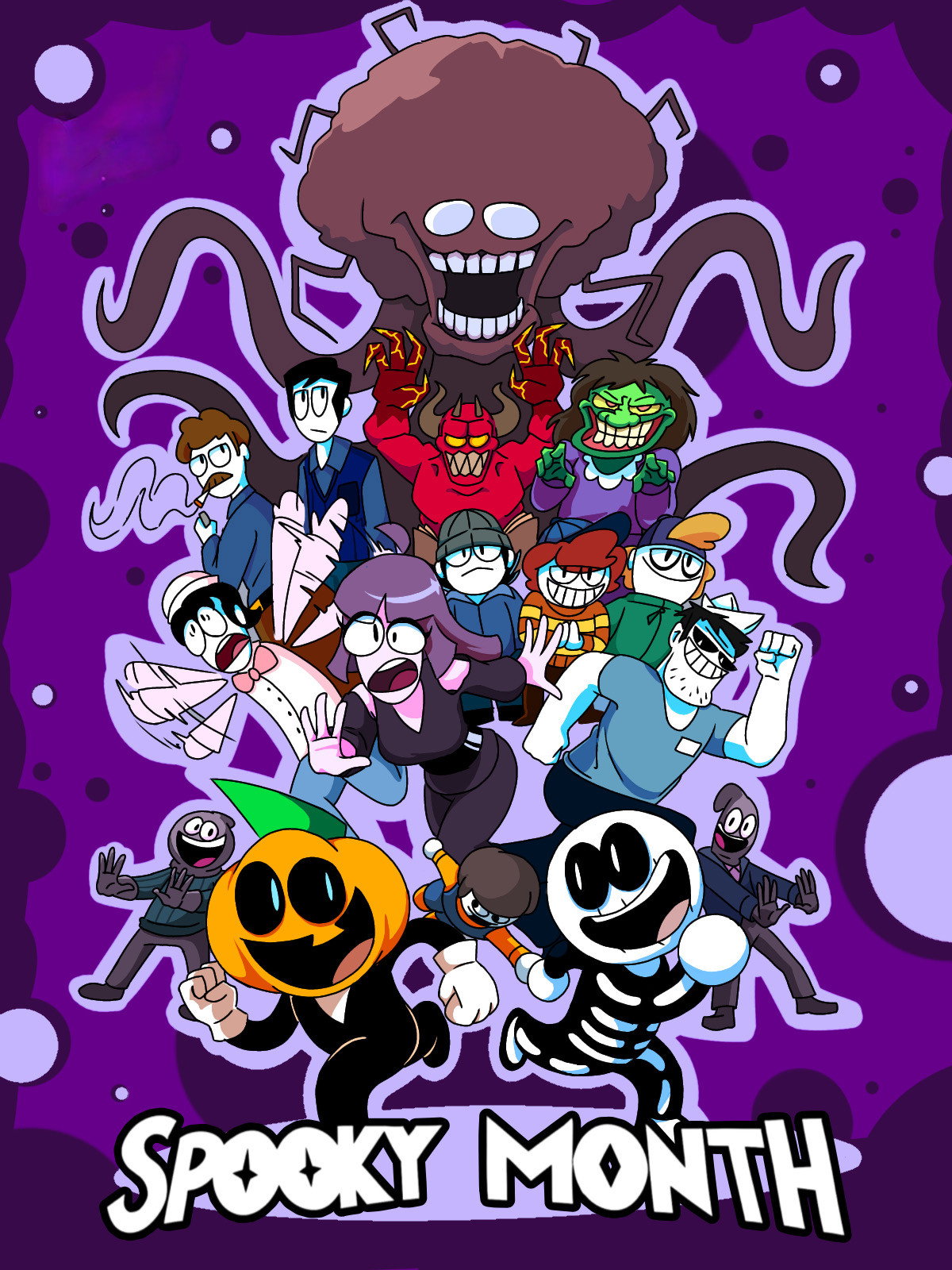 poster tv Spooky Month
