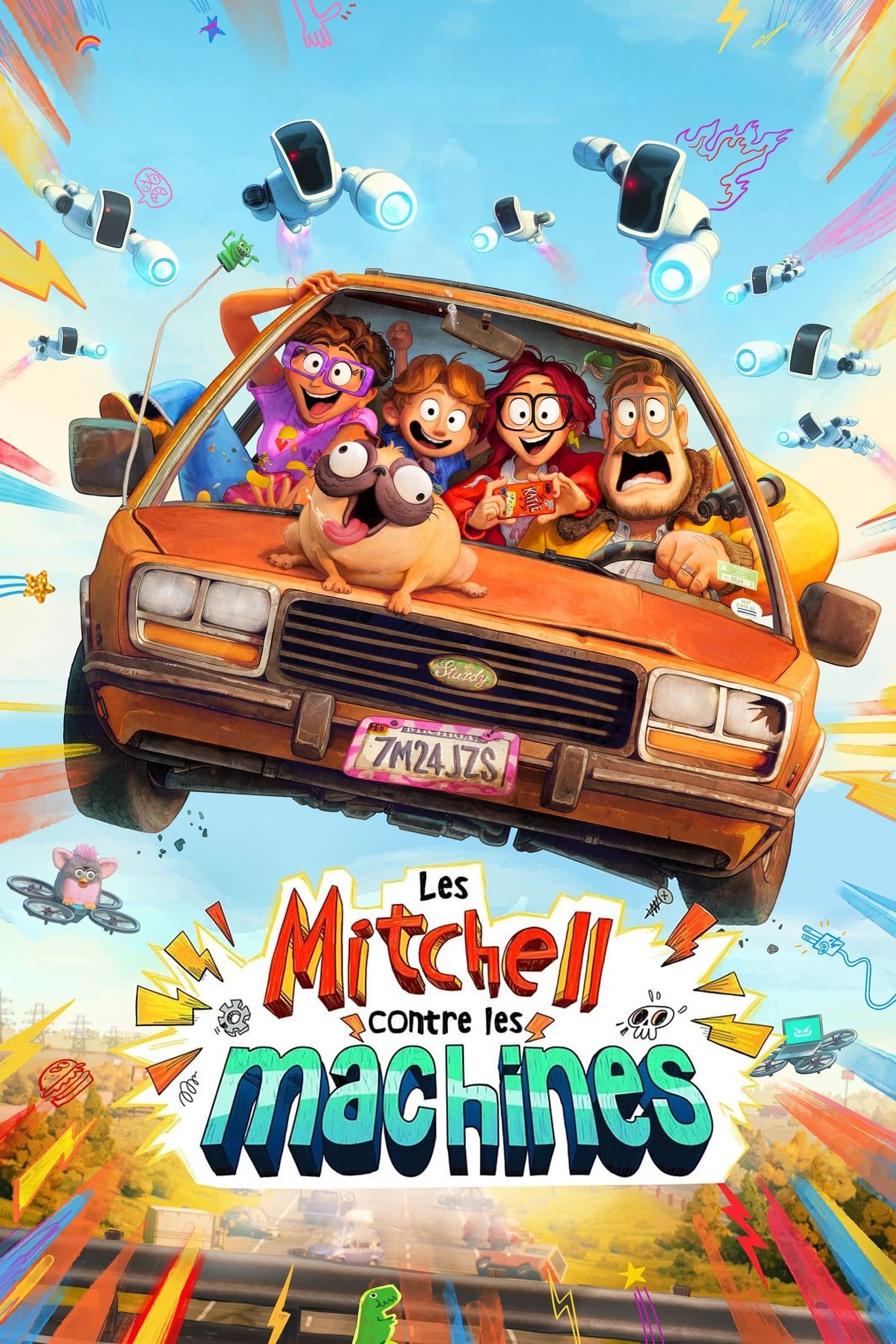 Poster de Les Mitchell contre les machines