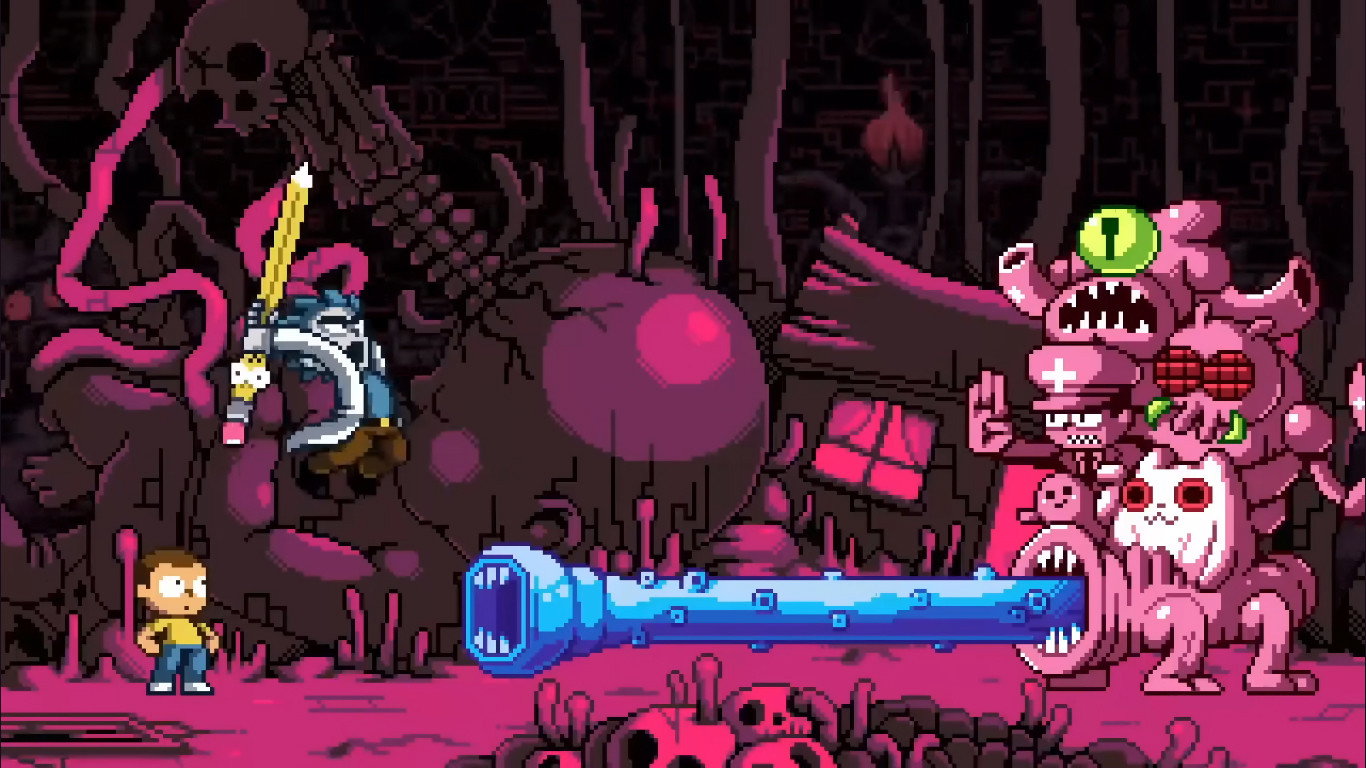 Rick and Morty in the Eternal Nightmare Machine (2021) - AZ Movies