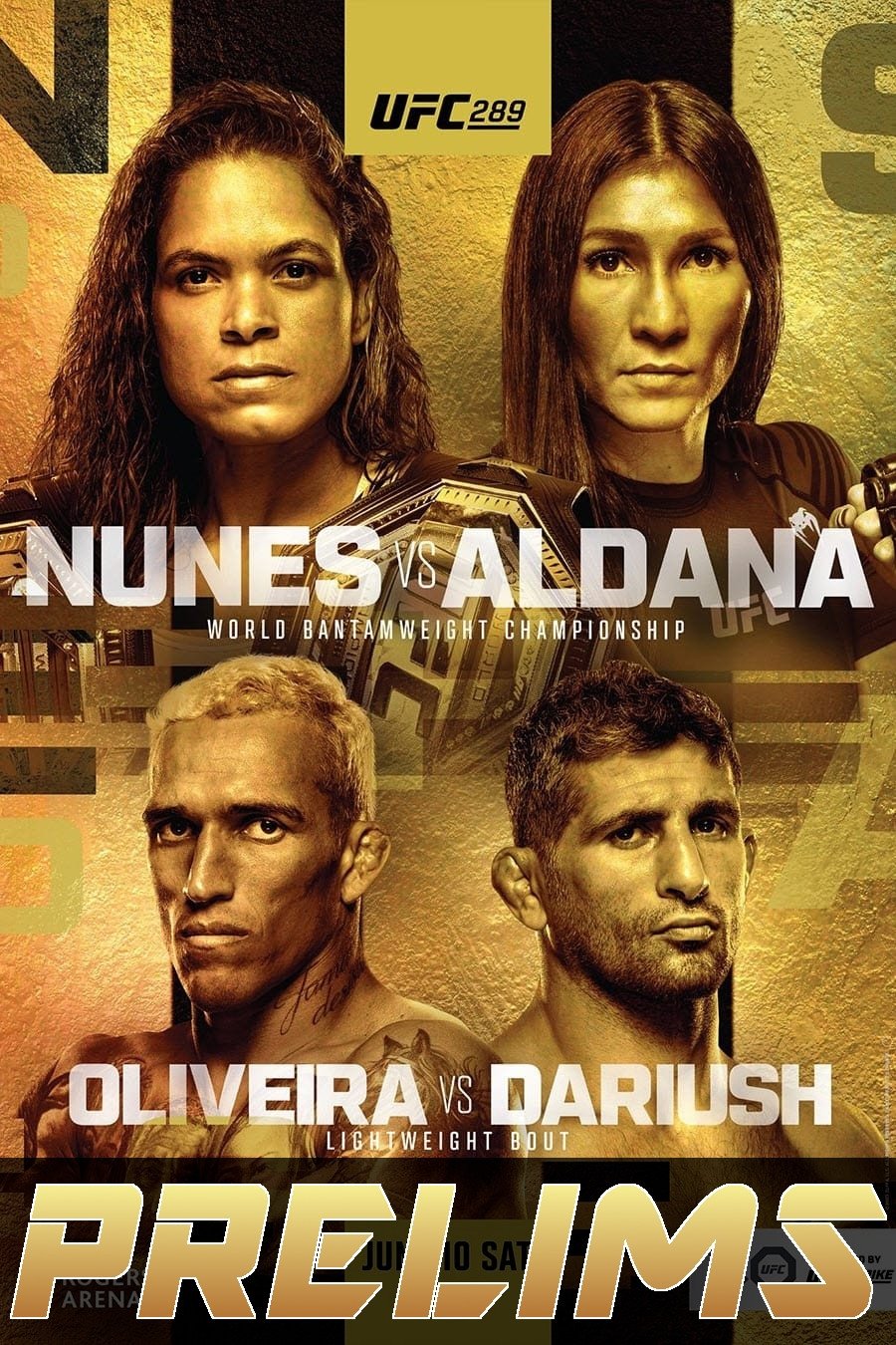 UFC 289: Nunes vs. Aldana