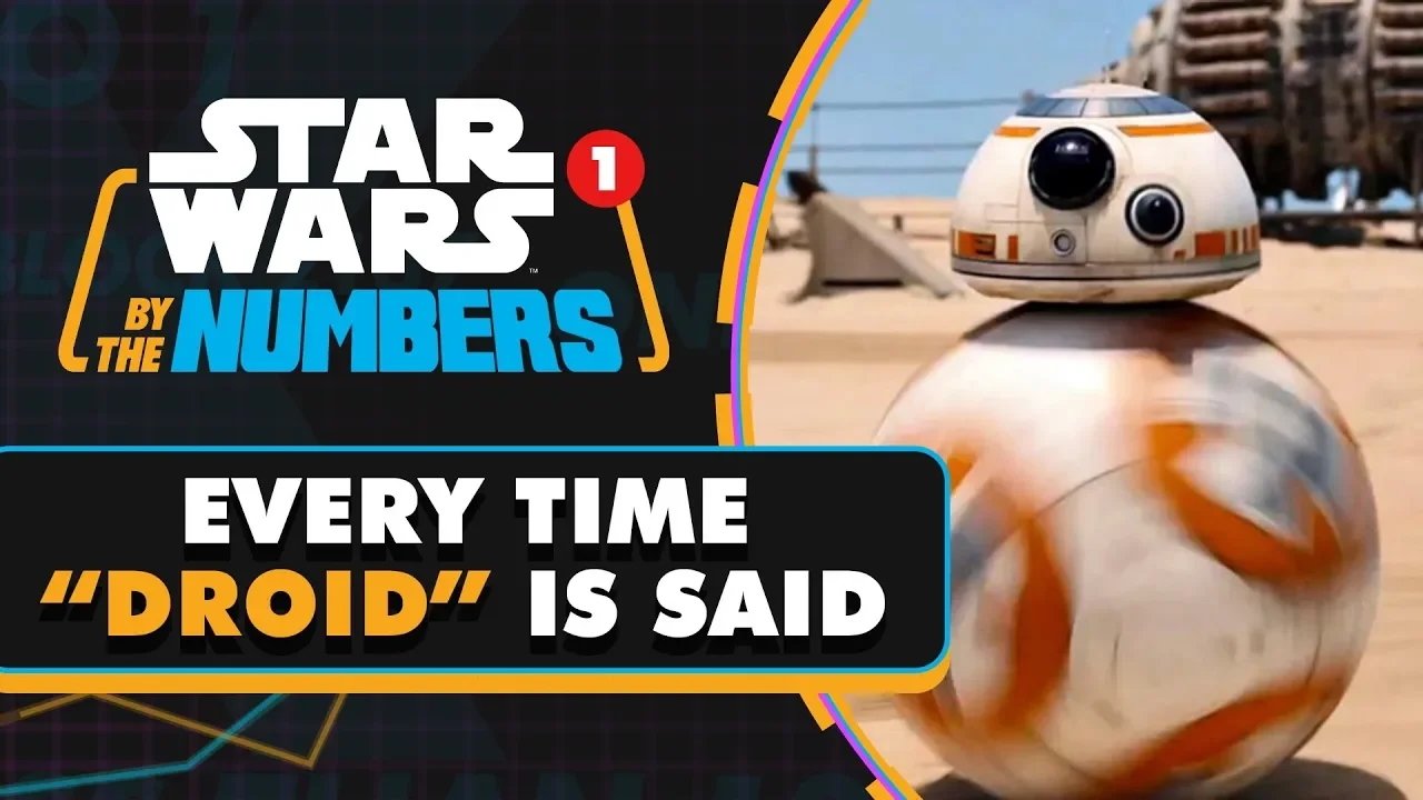 Thumbnail for Every Time Droid is Said in the Star Wars Movies Season 1 Episode 30
