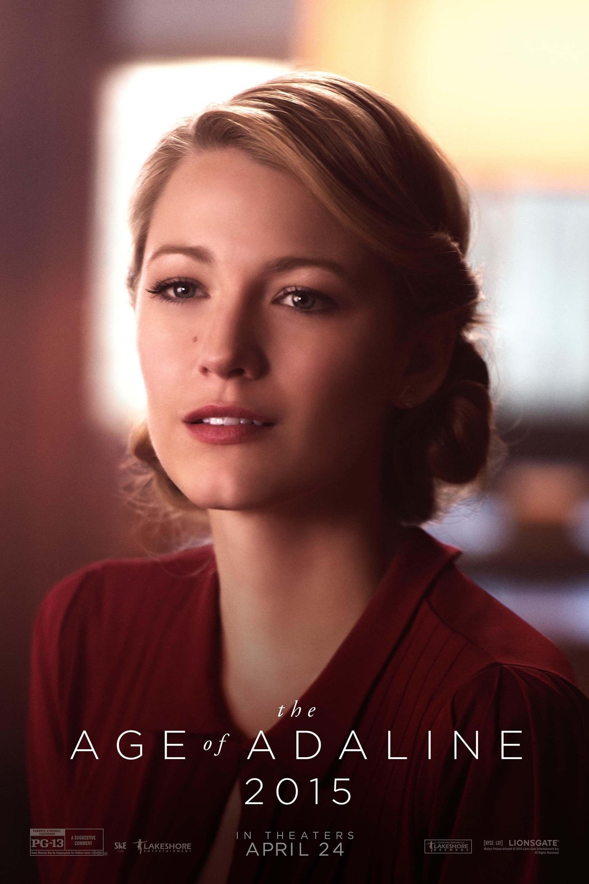 The Age of Adaline Movie poster