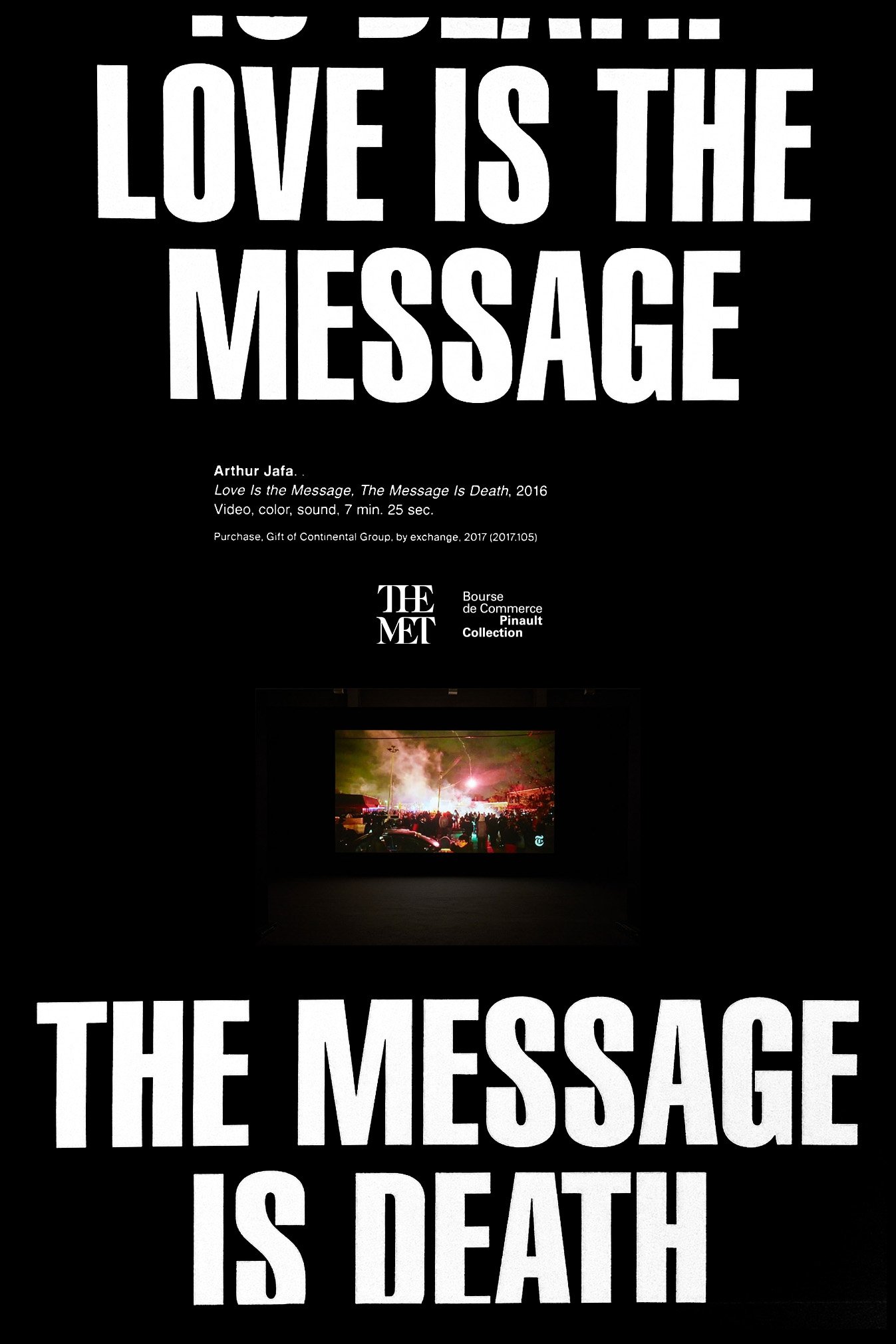 Love Is the Message, the Message Is Death