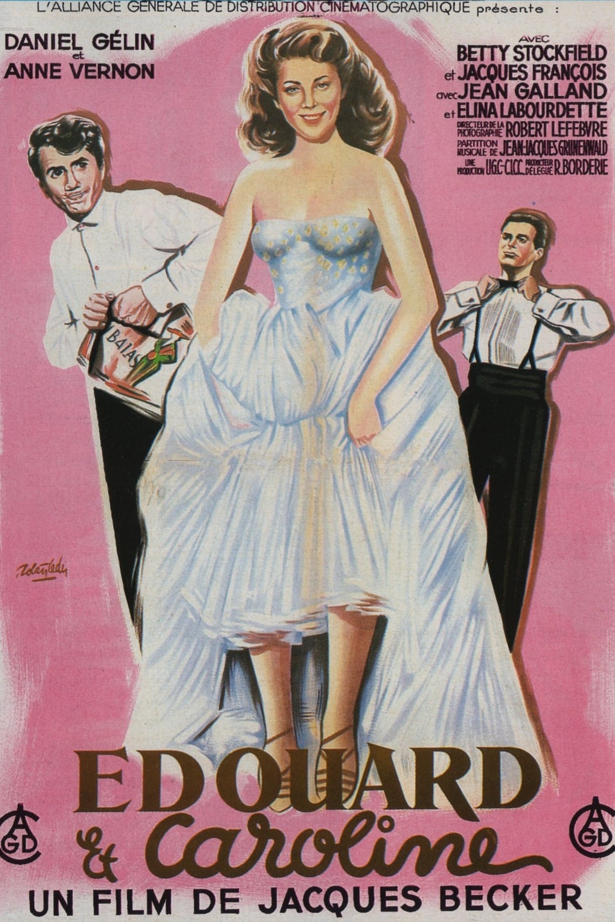 Affiche du film Edouard et Caroline 12706