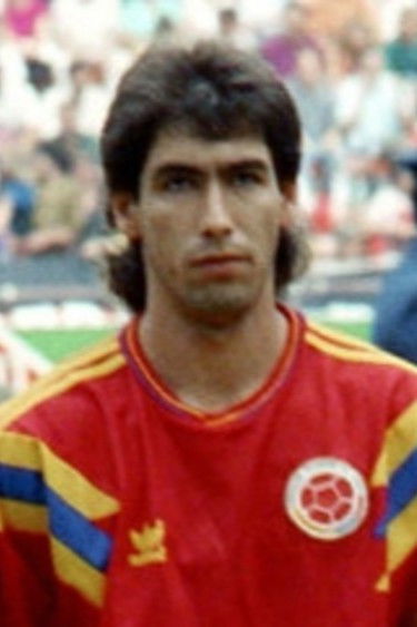 et billede af Andrés Escobar