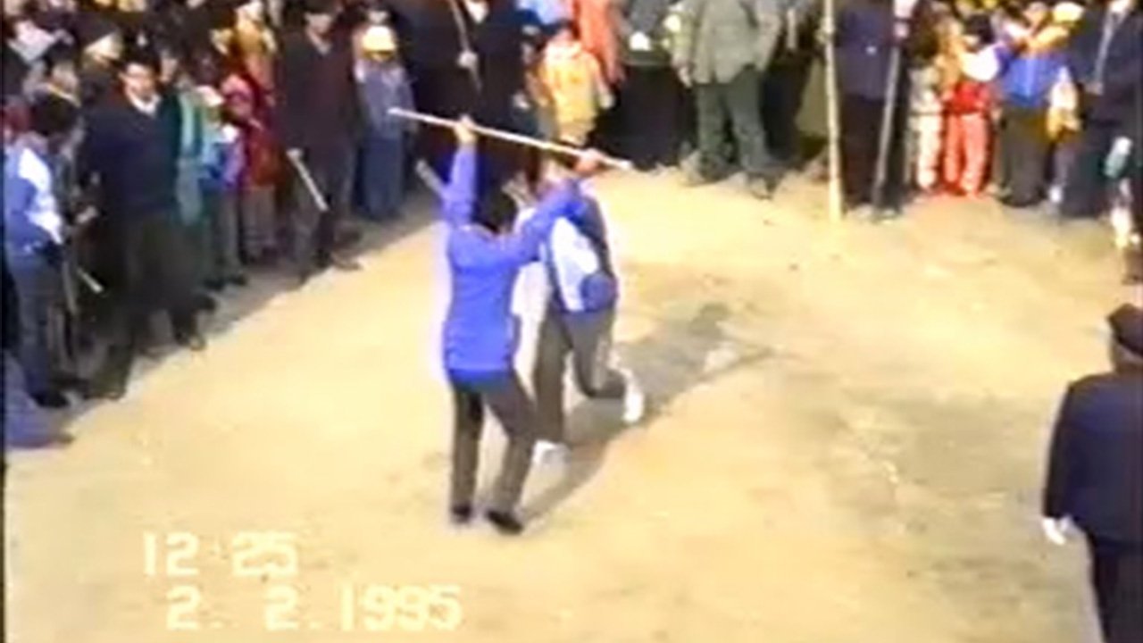 1995年2月2日民间举办迎喜花会