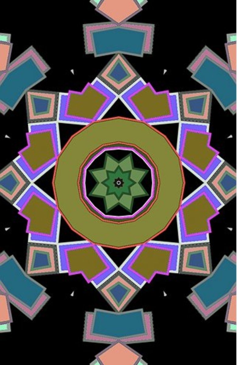 Mosque Mosaic Poster