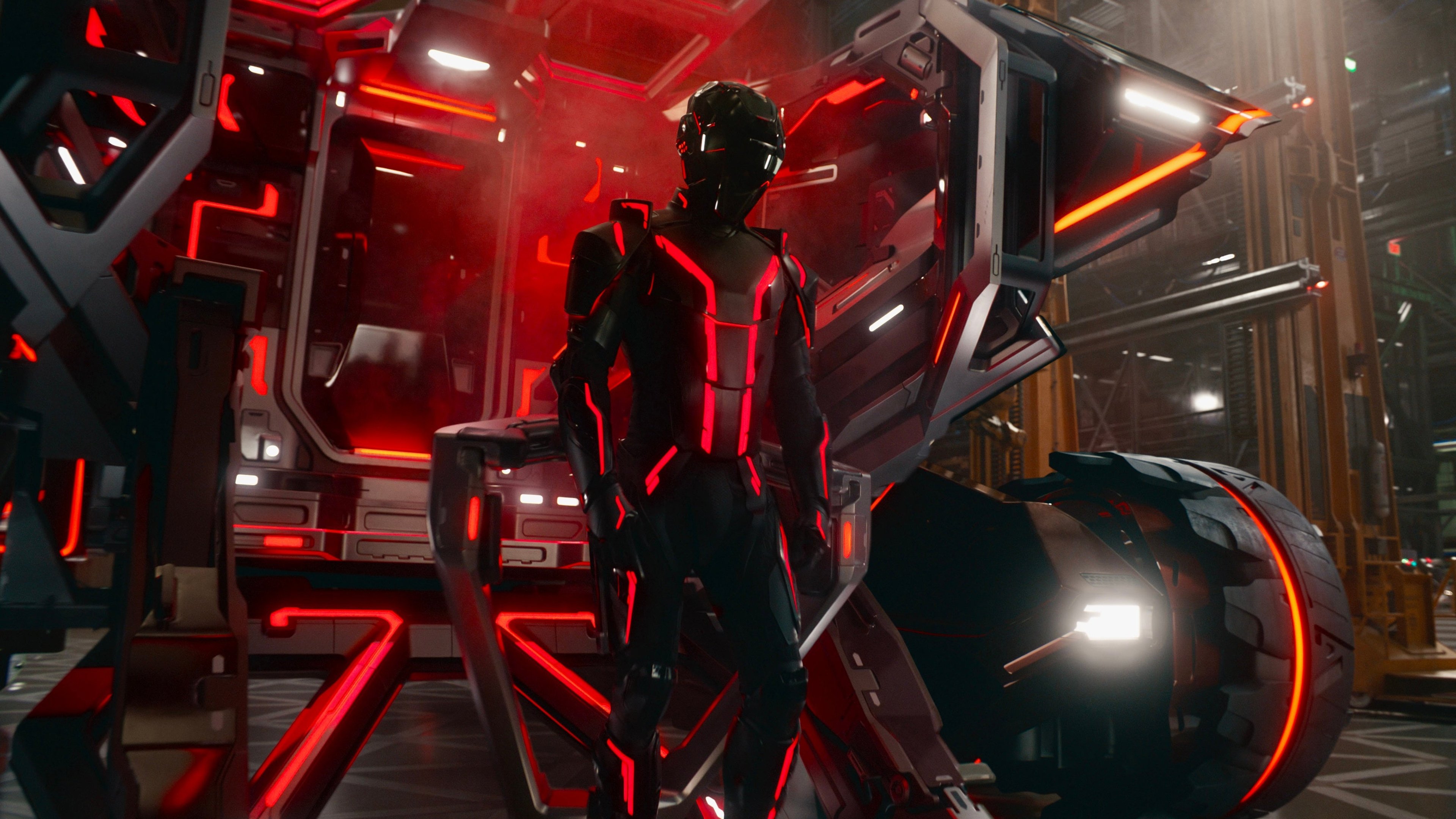 TRON: Ares backdrop