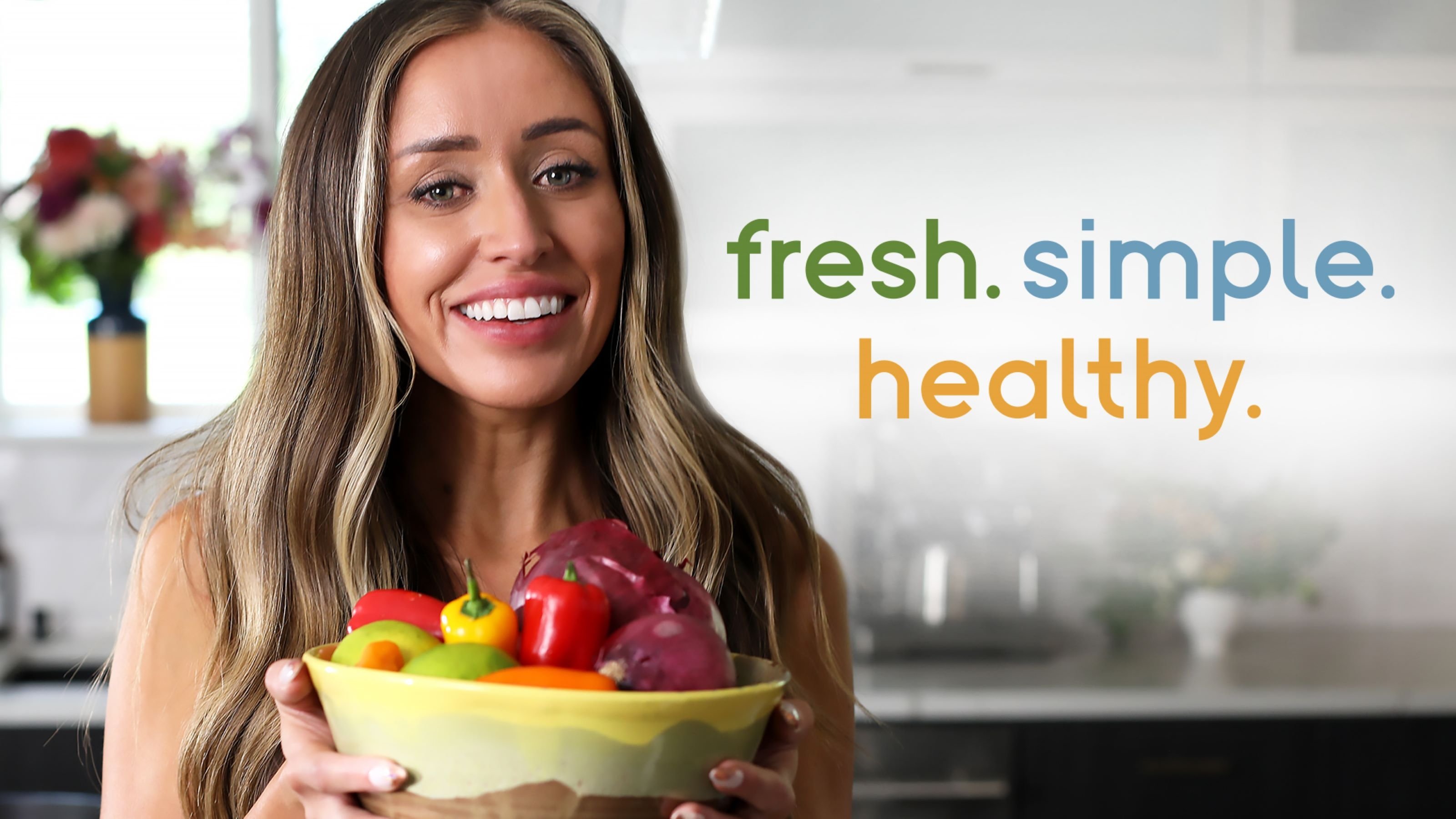 Fresh. Simple. Healthy poster
