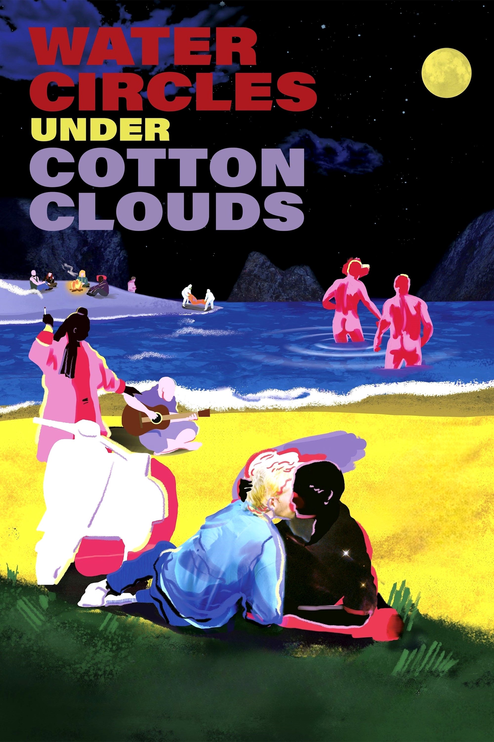 Water Circles Under Cotton Clouds