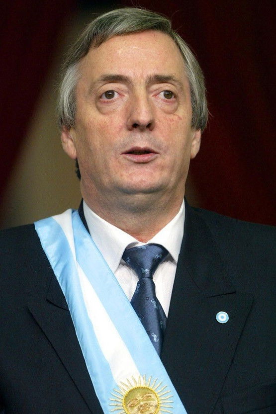 et billede af Néstor Kirchner