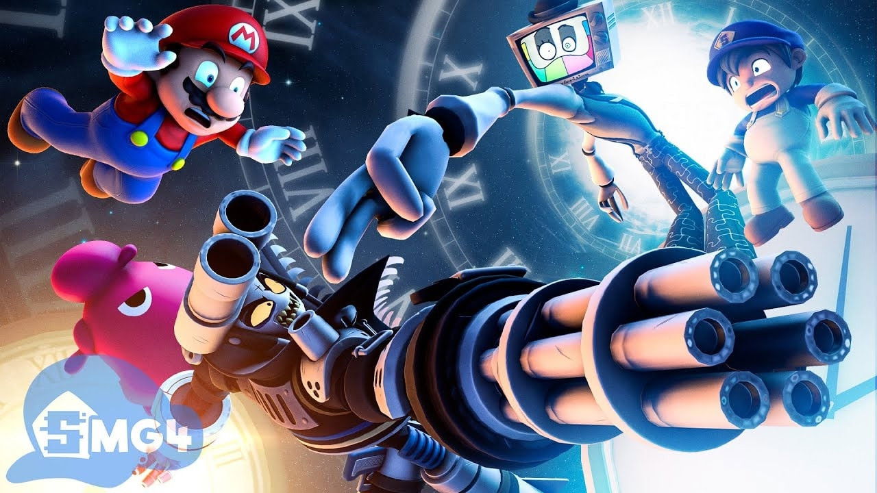 SMG4: War Of The Fat Italians 2025 backdrop image