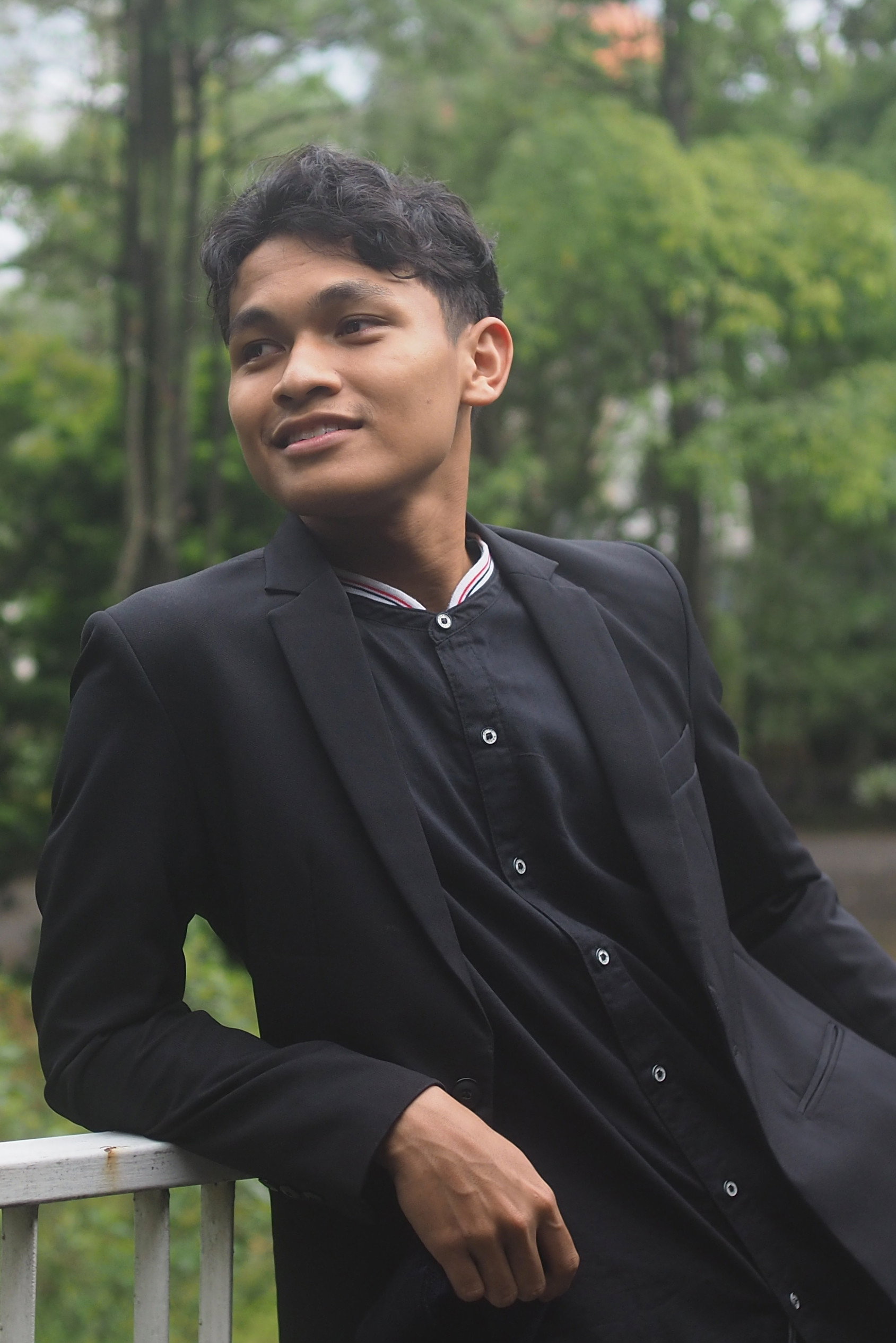Profile Pratama Saputra with character Putra