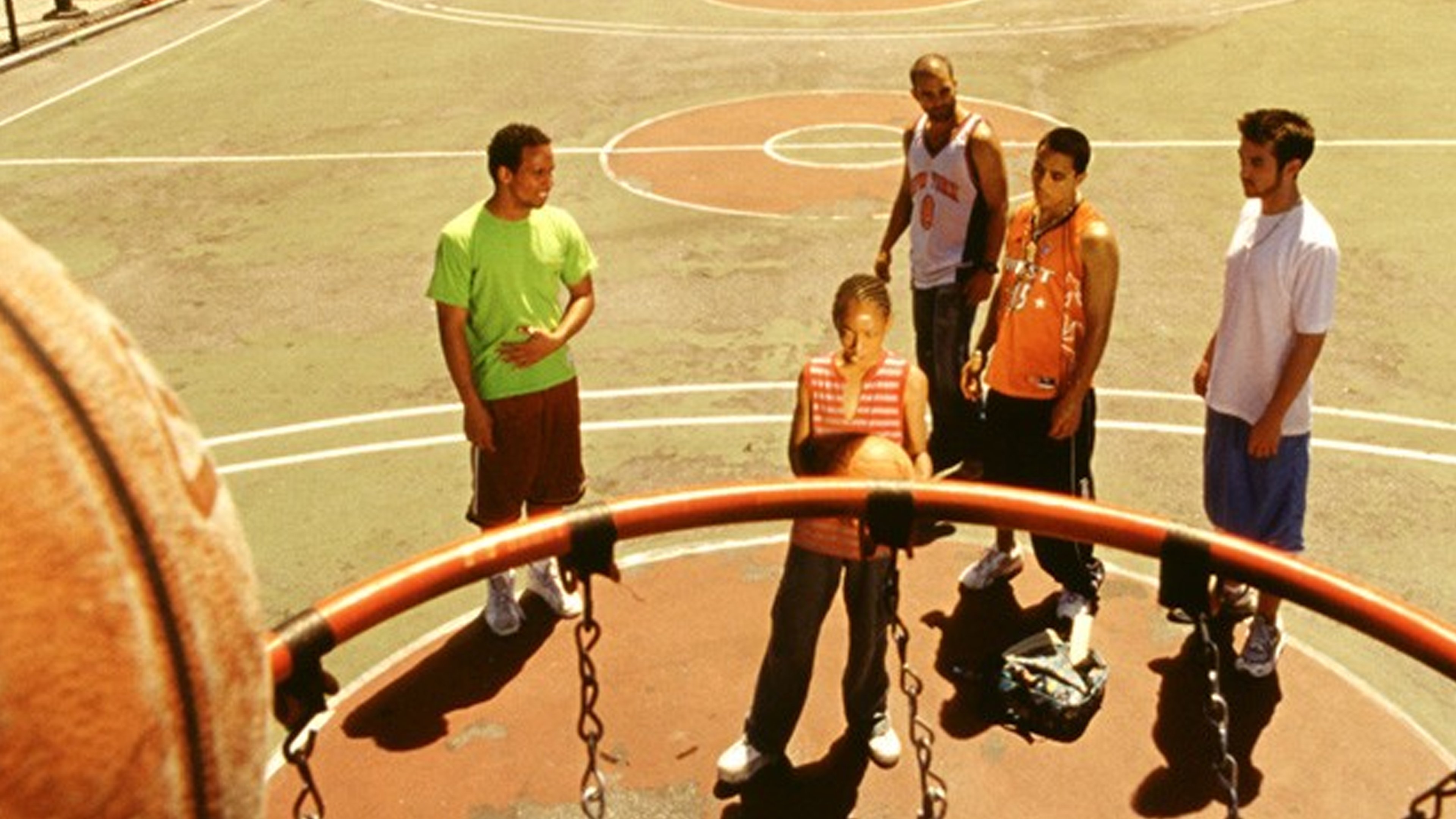 Basket Bronx background