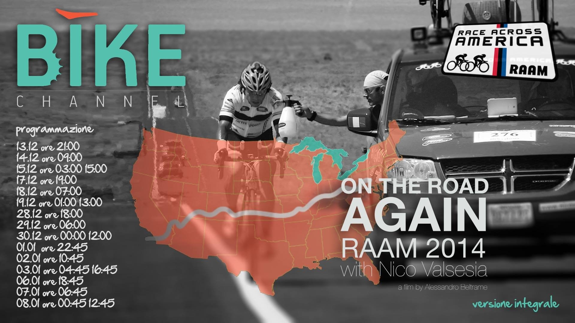 Nico Valsesia - On The Road Again - RAAM 2014 (2014)