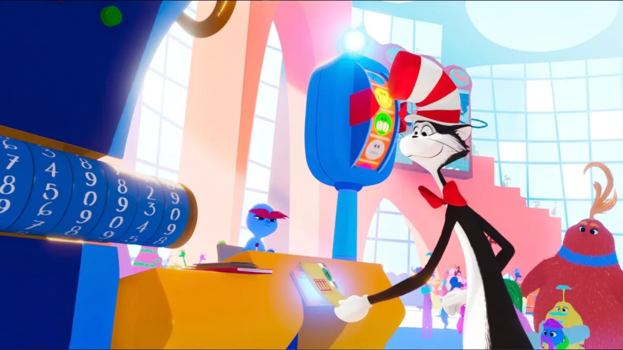The Cat in the Hat backdrop