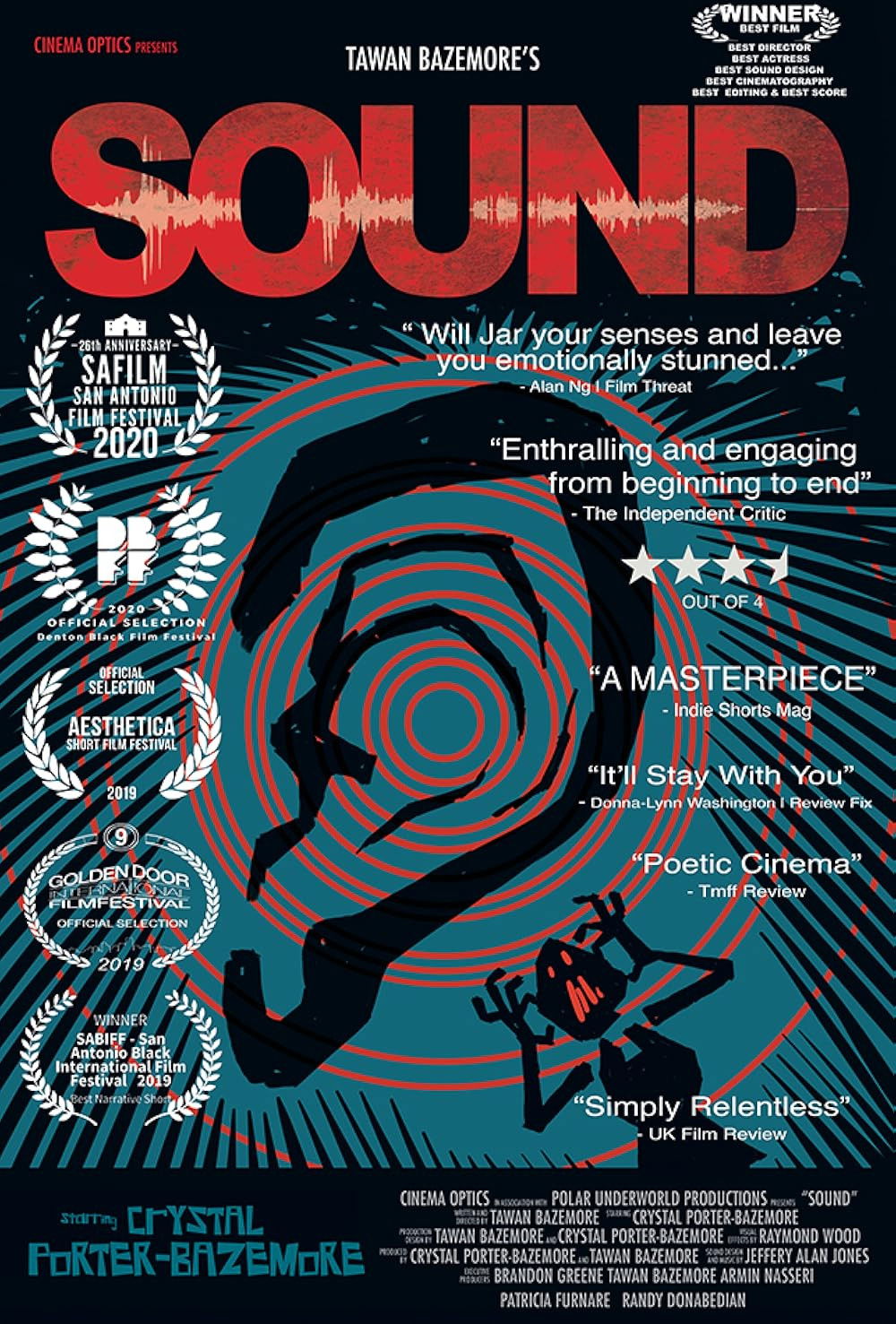 Plakat, der markedsfører Sound