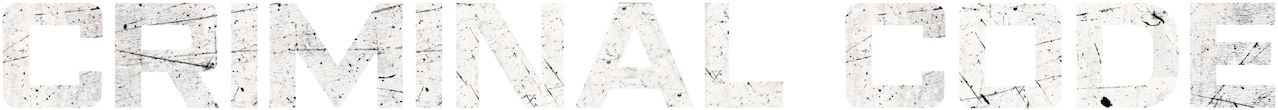 Criminal Code Logo
