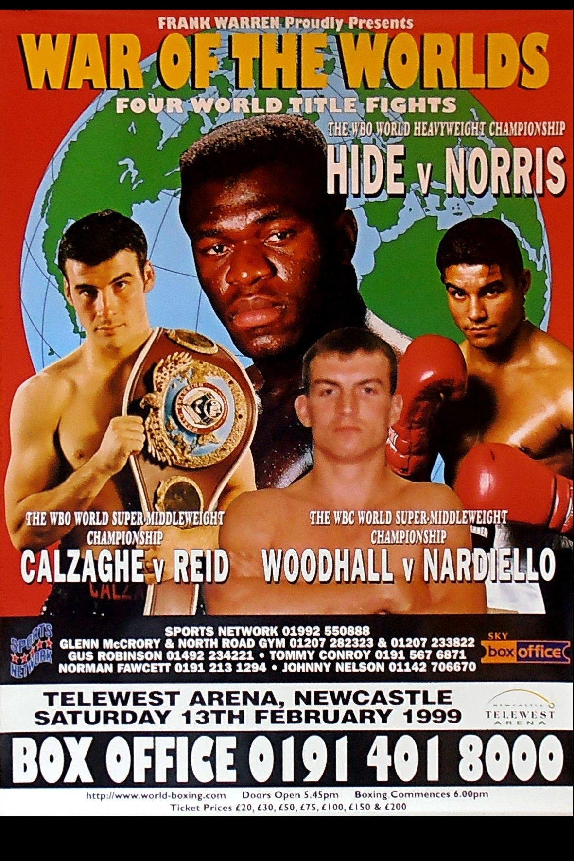 Joe Calzaghe vs. Robin Reid Joe Calzaghe vs. Robin Reid