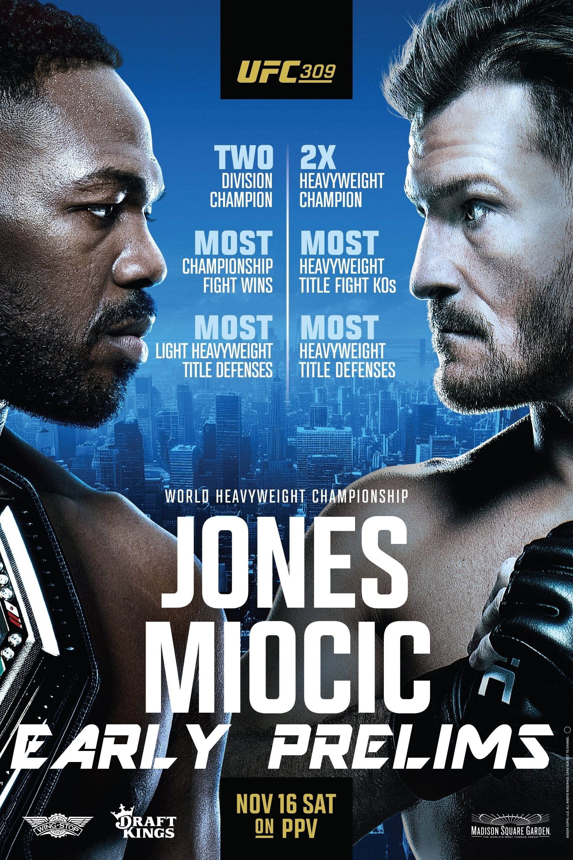 UFC 309: Jones vs. Miocic