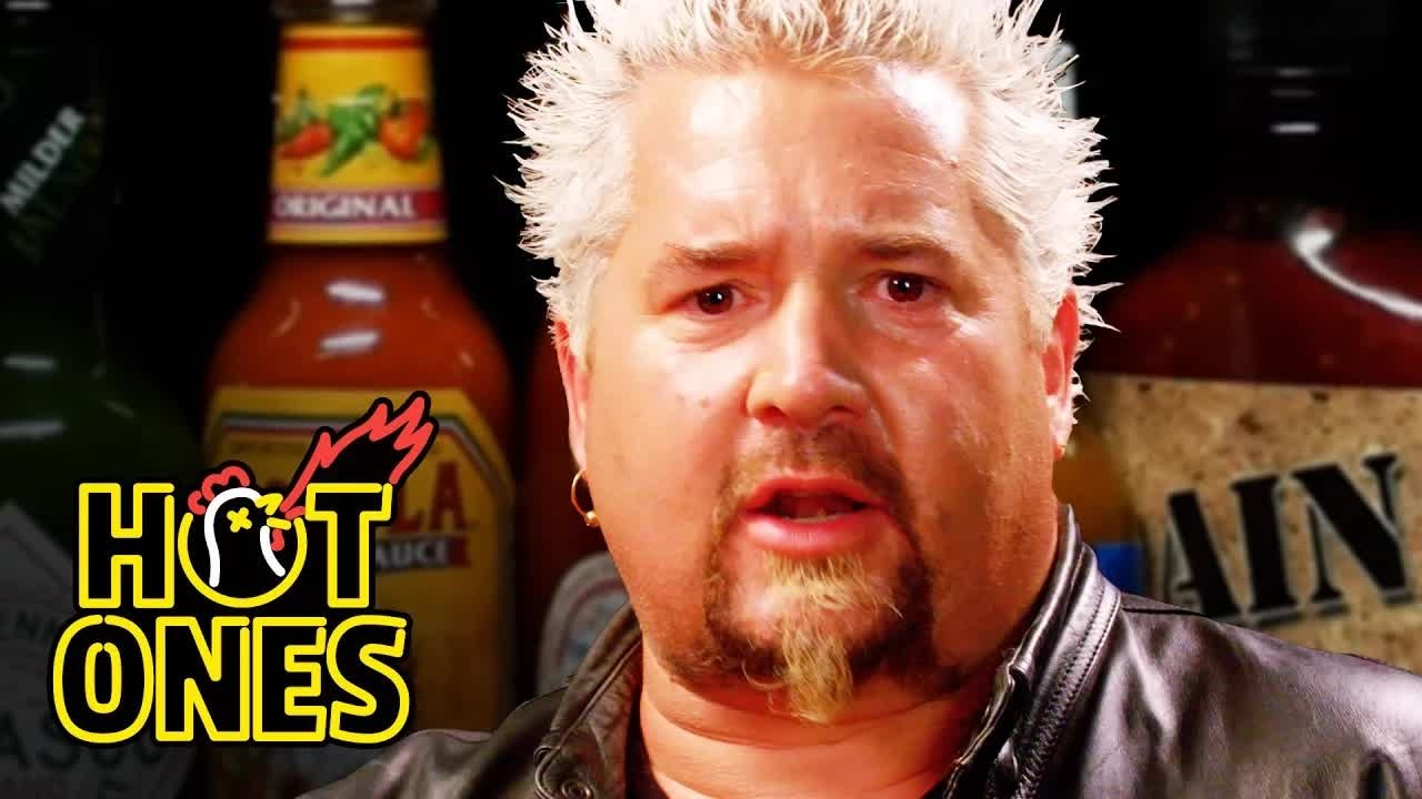 Hot Ones - Season 3 Episode 15 : Guy Fieri Becomes the Mayor of Spicy Wings