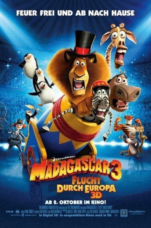 Madagascar 3: Europe's Most Wanted