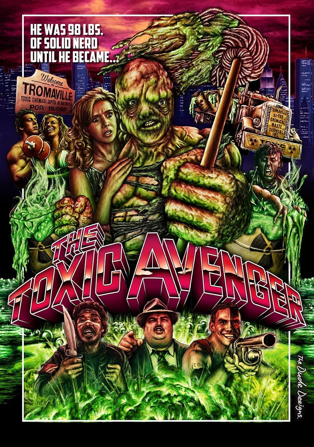 The Toxic Avenger Movie poster