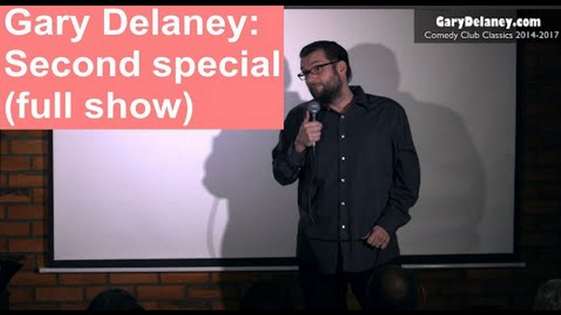 Gary Delaney Second Special (Full Show) Comedy Club Classics 2014-2017 Background