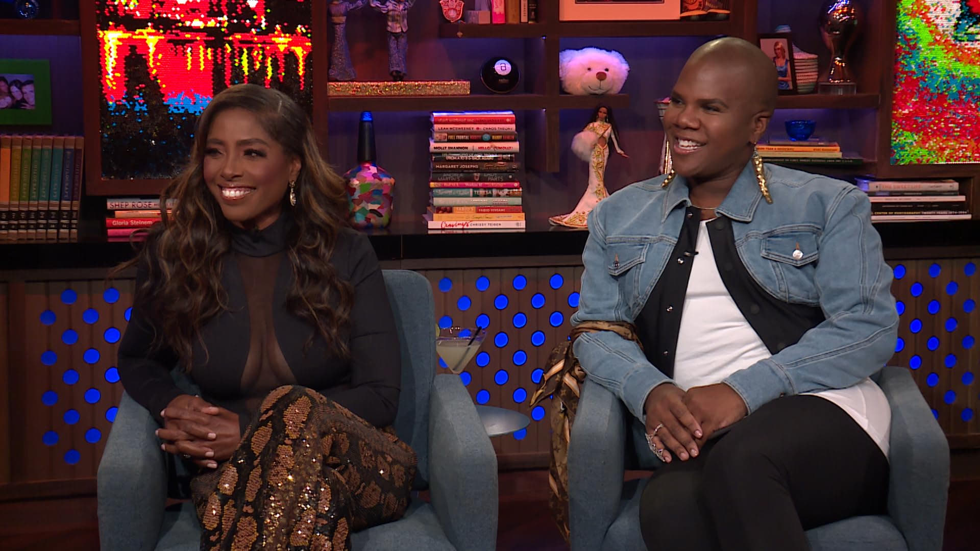 Watch What Happens Live with Andy Cohen Season 19 :Episode 151  Miss Lawrence and Dr. Simone Whitmore
