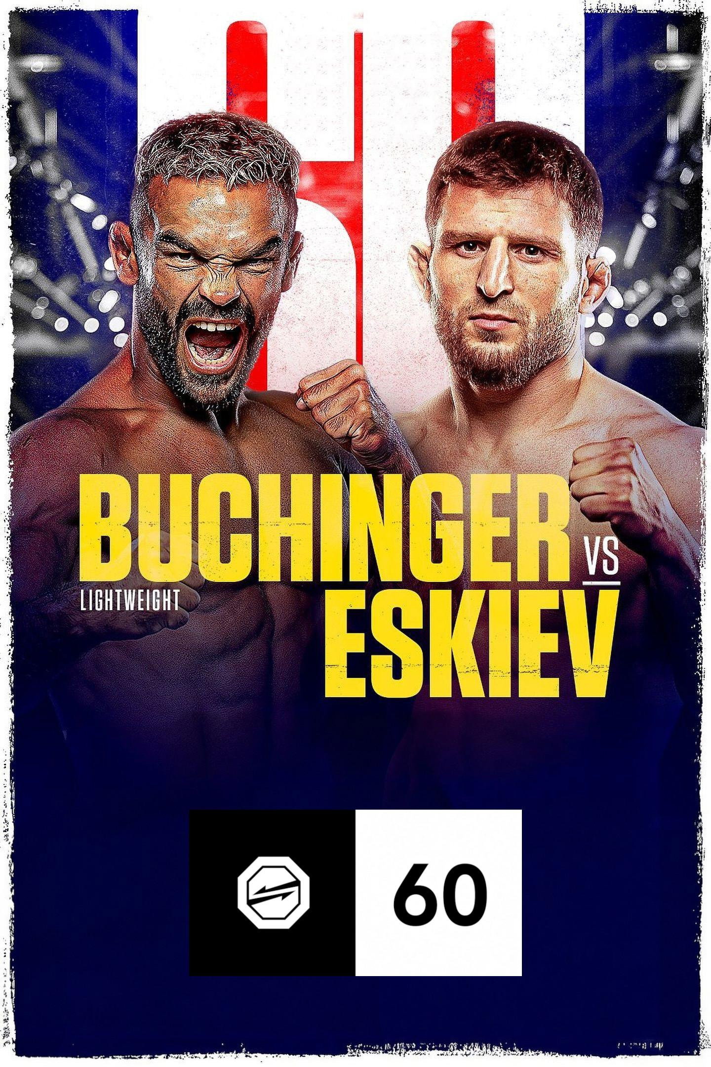 OKTAGON 60: Buchinger vs. Eskiev