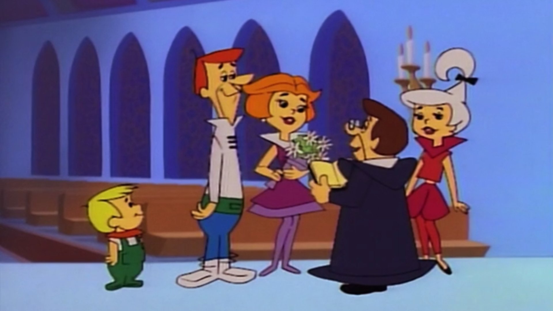 The Jetsons Season 2 :Episode 17  The Cosmic Courtship of George and Jane