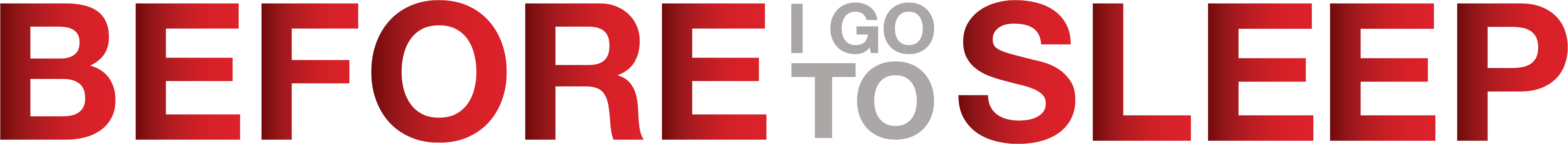 Before I Go to Sleep Logo
