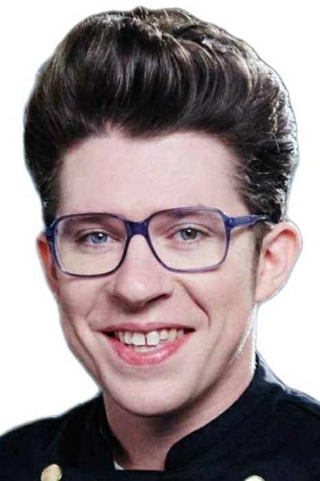 Justin Warner's picture in the cast