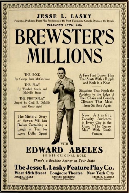 Brewster's Millions streaming