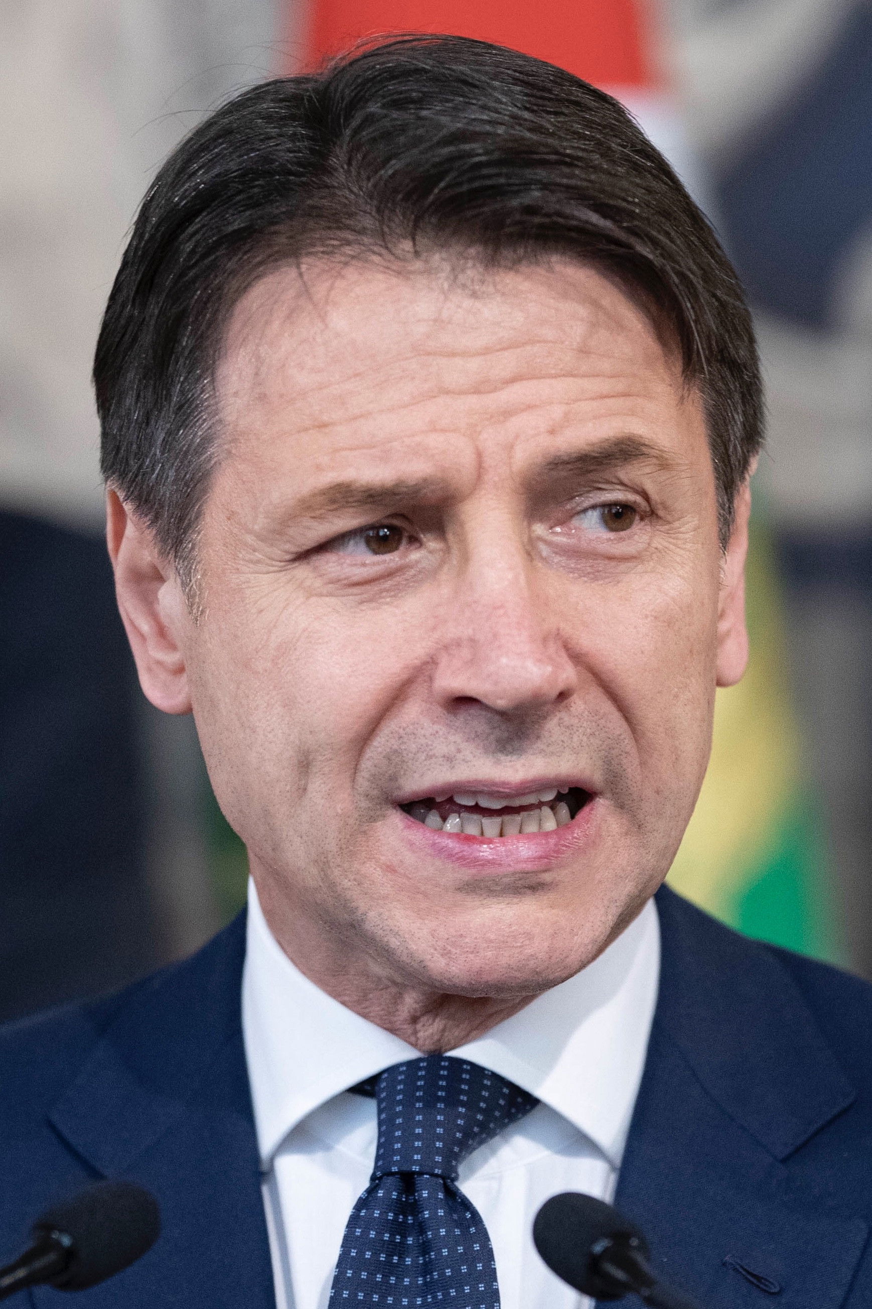et billede af Giuseppe Conte