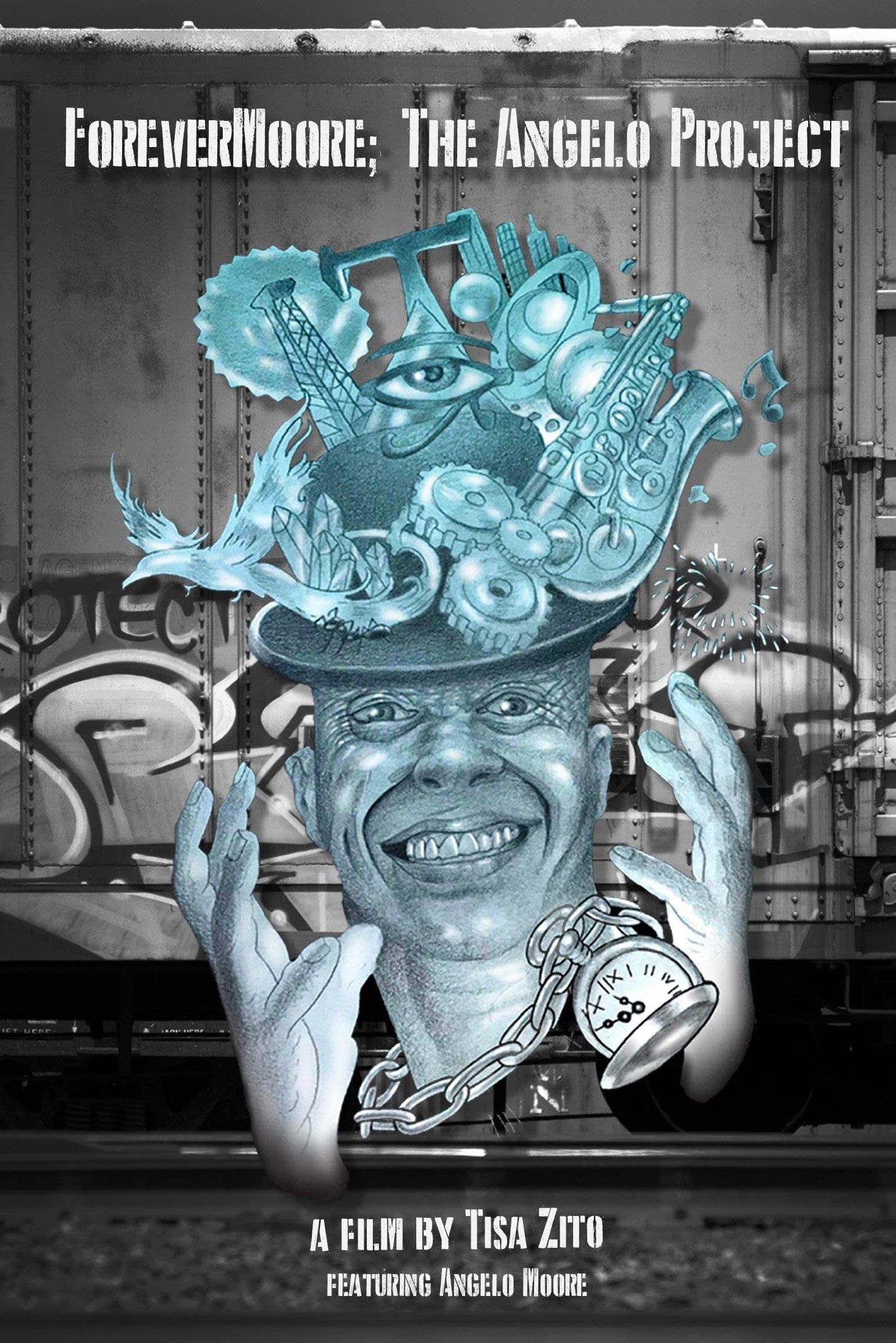 poster movie ForeverMoore; The Angelo project