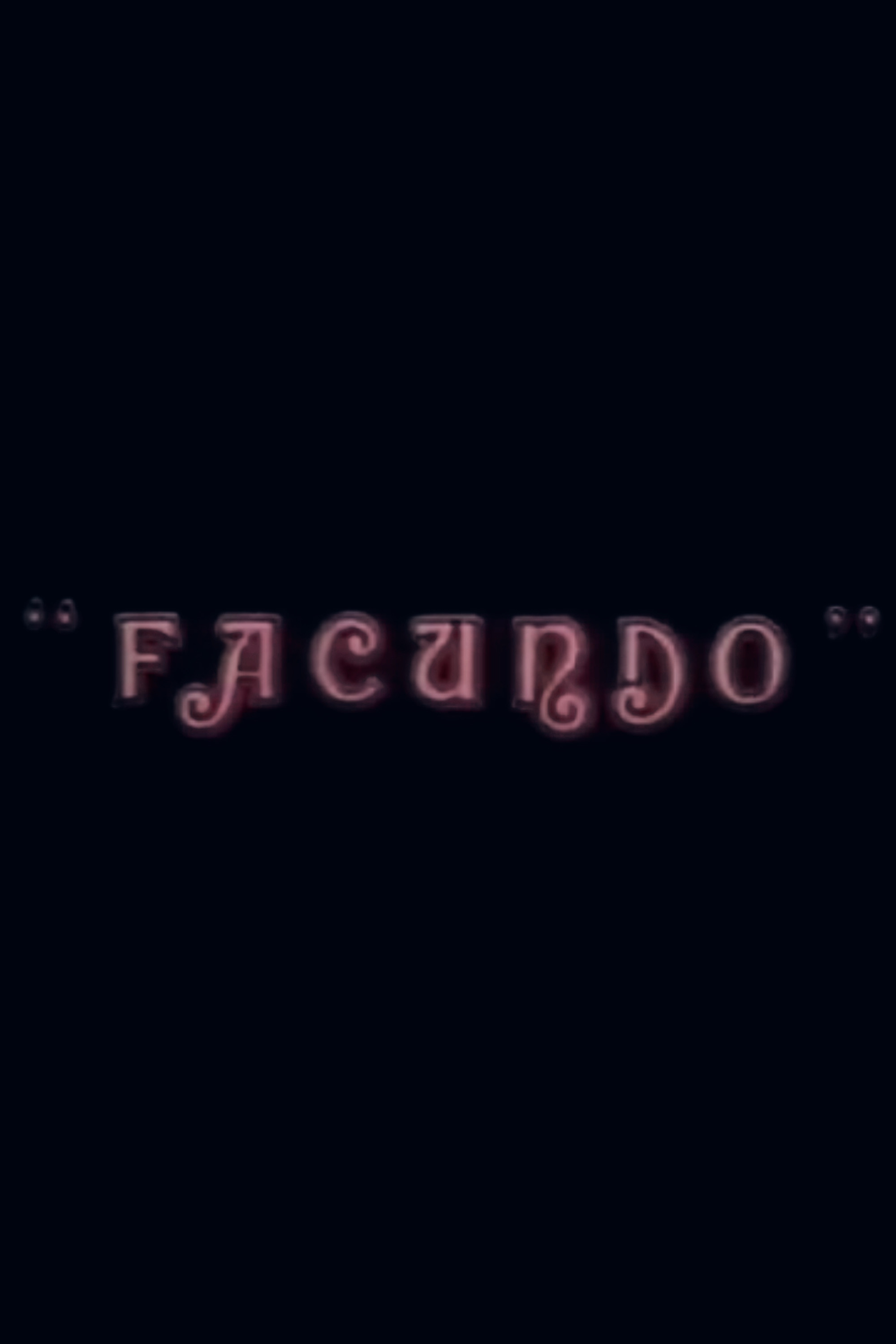 Poster for Facundo