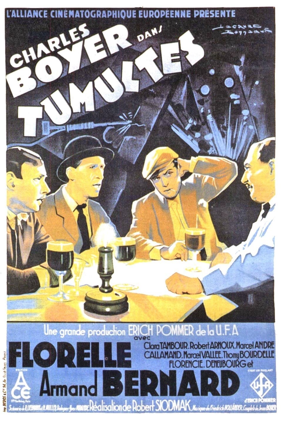 Affiche du film Tumultes 26010