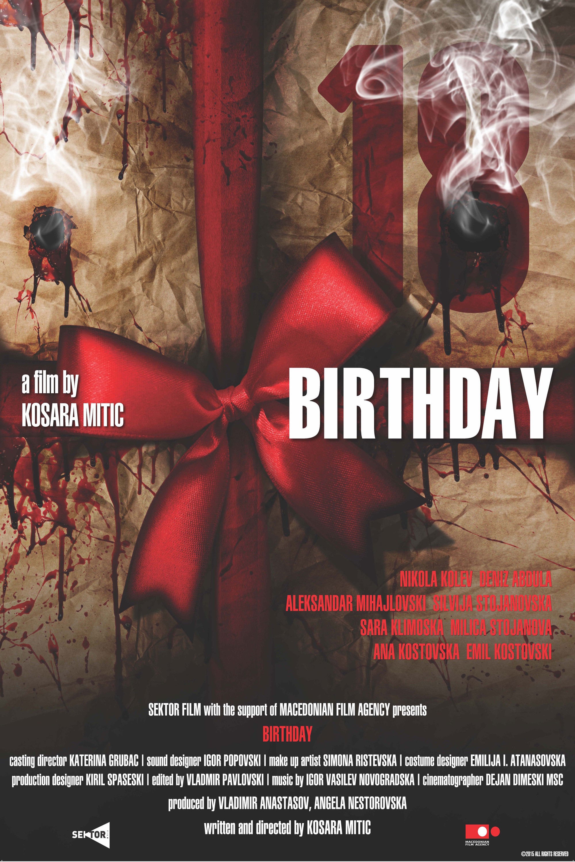 Birthday movie poster - movieMx Birthday (2016) movie poster