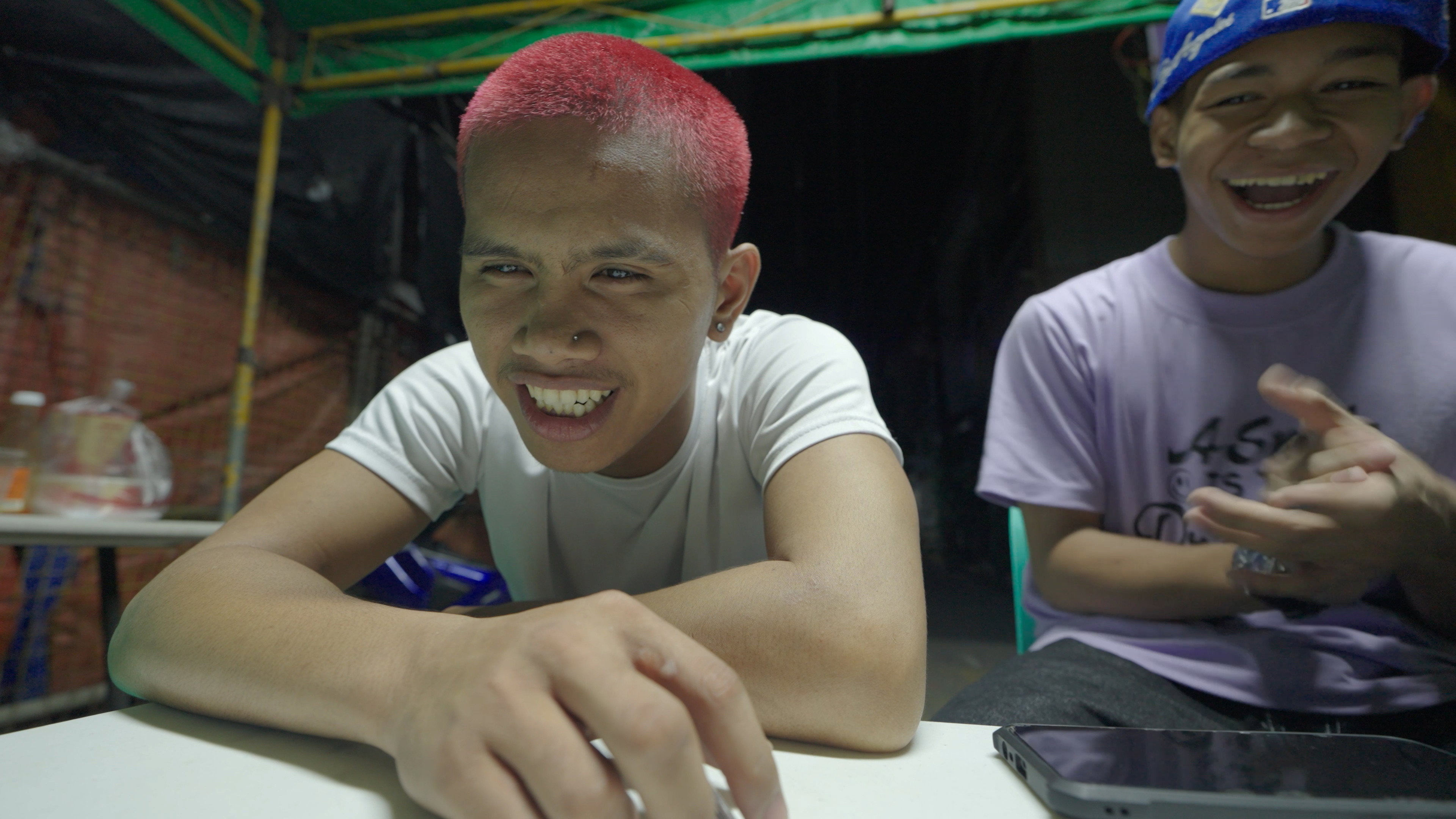 never been there, never. backdrop