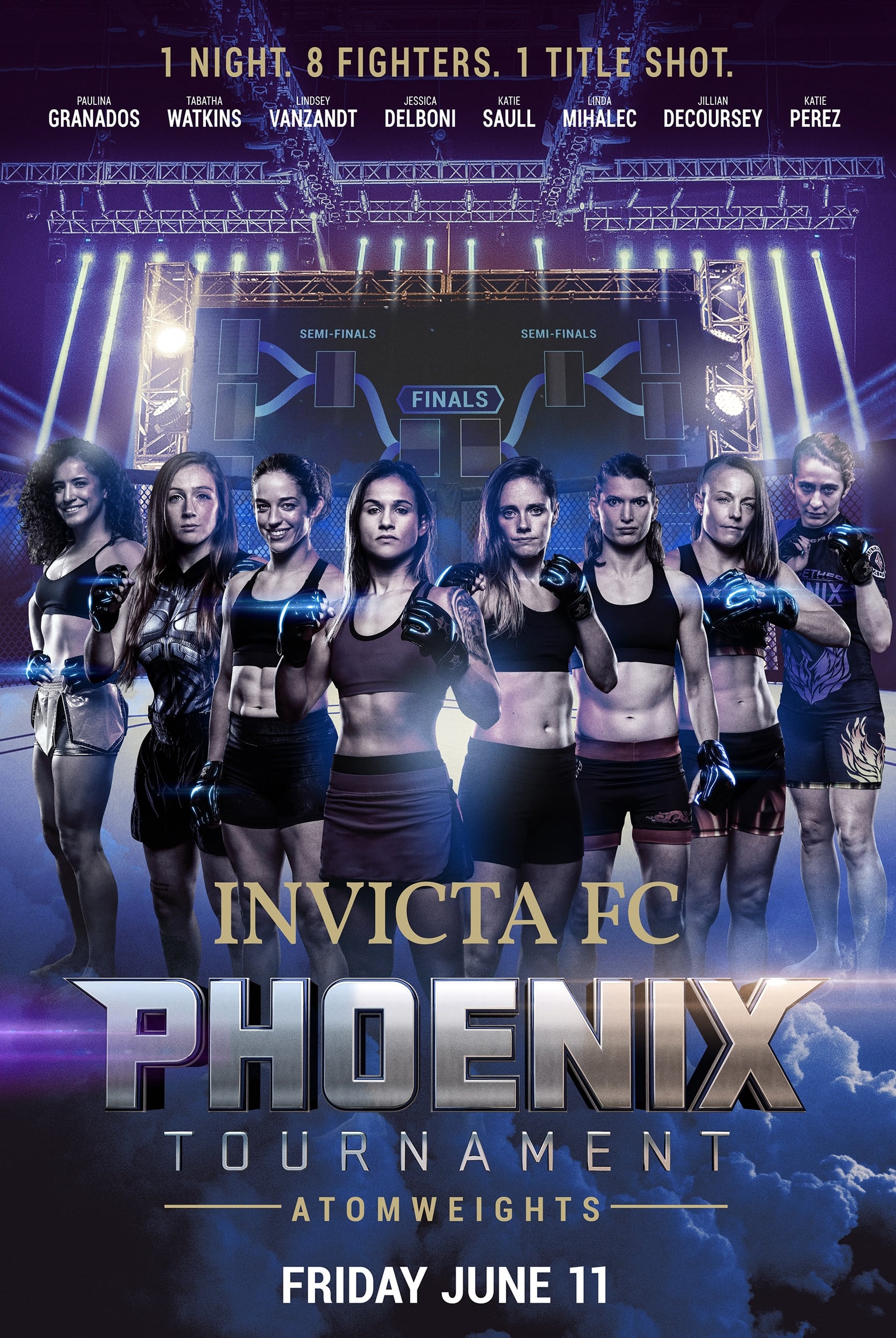 Invicta FC Phoenix Tournament: Atomweights on FREECABLE TV