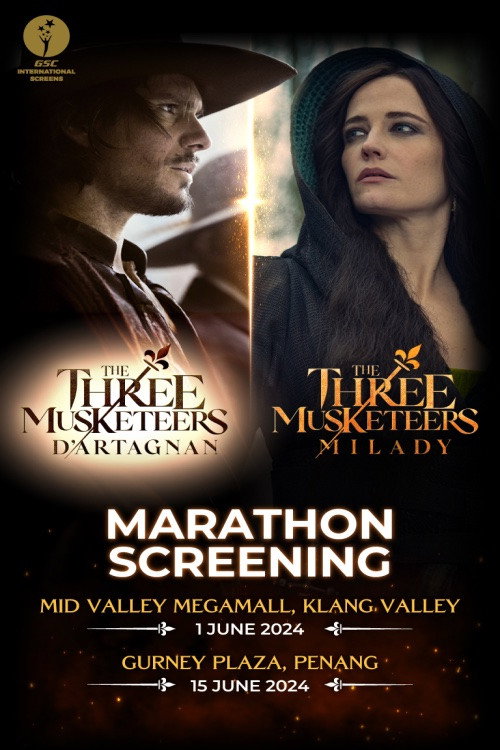 poster movie The Three Musketeers Part 1 & 2
